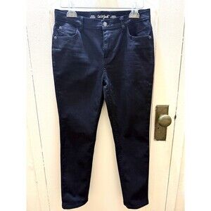 Cat & Jack Girls Black Skinny Jeans Size 14 Stretch Denim Pants